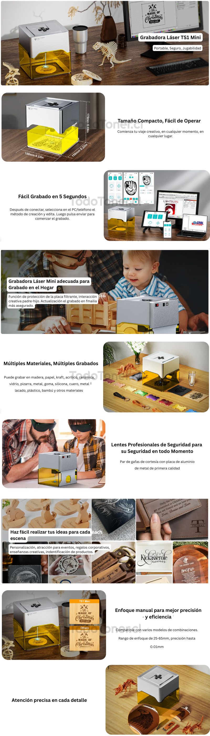 Two Trees TS1 Mini Gabrado - Precio y Calidad | TodoToner.cl
